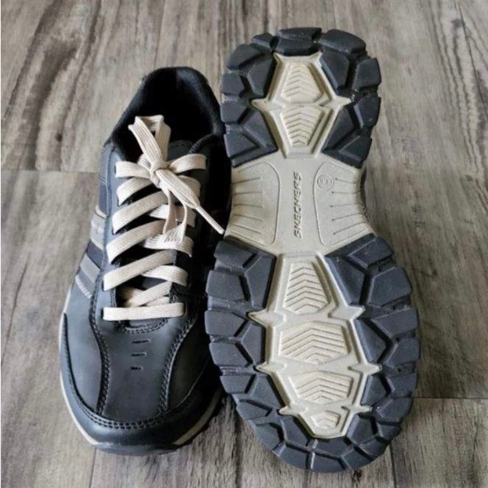 Skechers Henrick Delwood -ace Up Casual Shoes - Men's 10.5